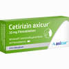 Cetirizin Axicur 10 Mg Filmtabletten  20 Stück - ab 0,84 €