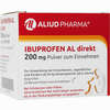 Ibuprofen Al Direkt 200 Mg Pulver Zum Einnehmen  20 Stück - ab 2,30 €