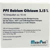 Natriumcitrat 3.13% Ampullen  10 x 10 ml - ab 11,95 €