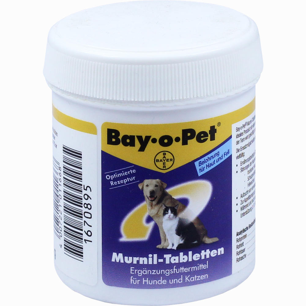 Bay O Pet Murnil Tabletten Vet » Informationen und Inhaltsstoffe
