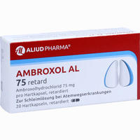 Ambroxol Al 75 Retard Retardkapseln 20 Stück - ab 4,80 €