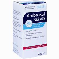 Ambroxol Aristo Hustensaft 30 Mg/5 Ml Lösung Zum Einnehmen 100 ml - ab 3,38 €