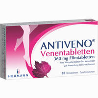 Antiveno Venentabletten 360mg Filmtabletten 30 Stück - ab 6,99 €