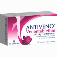 Antiveno Venentabletten 360mg Filmtabletten 30 Stück - ab 6,99 €