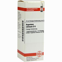 Argentum Nitricium D6 Dilution Dhu-arzneimittel 20 ml - ab 7,42 €
