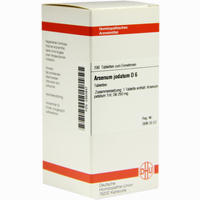 Arsenum Jodat D6 Tabletten 80 Stück - ab 7,81 €