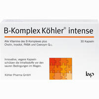 B- Komplex Köhler Intense Kapseln 15 Stück - ab 4,79 €