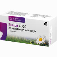 Bilastin Adgc 20 Mg Tabletten bei Allergie 20 Stück - ab 4,30 €