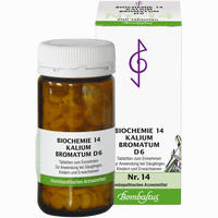 Biochemie 14 Kalium Bromatum D6 Tabletten 80 Stück - ab 2,71 €