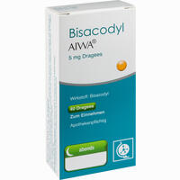 Bisacodyl Aiwa 5 Mg Magensaftresistente Tabletten  20 Stück - ab 2,60 €