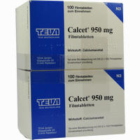 Calcet 950mg Filmtabletten  200 Stück - ab 9,45 €