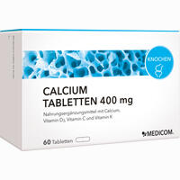 Calcium Tabletten 400 Mg  60 Stück - ab 6,76 €