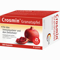 Crosmin Granatapfel Kapseln 180 Stück - ab 16,47 €