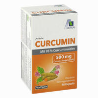 Curcumin 500 Mg 95% Curcuminoide+piperin Kapseln 180 Stück - ab 19,39 €