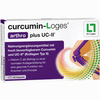 Curcumin- Loges Arthro Plus Uc- Ii Kapseln  60 Stück - ab 22,52 €