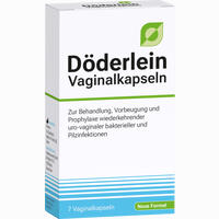 Döderlein Vaginalkapseln mit Milchsäurebakterien 7 Stück - ab 11,30 €