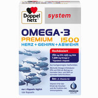 Doppelherz Omega- 3 Premium 1500 System 60 Stück - ab 16,19 €