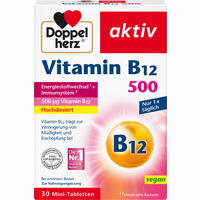 Doppelherz Vitamin B12 500 30 Stück - ab 2,67 €