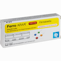 Ferro Aiwa 100 Mg Filmtablette Filmtabletten 20 Stück - ab 3,38 €