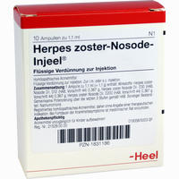 Herpes Zoster- Nosode- Injeel Ampullen  10 Stück - ab 17,89 €