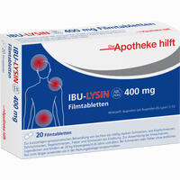 Ibu- Lysin Abcnow 400 Mg Filmtabletten /Noweda Dah 50 Stück - ab 5,17 €