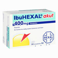 Ibuhexal Akut 400mg Filmtabletten  10 Stück - ab 1,33 €