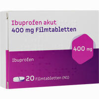 Ibuprofen Akut 400 Mg Filmtabletten 20 Stück - ab 0,98 €