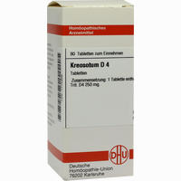 Kreosotum D4 Tabletten 80 Stück - ab 7,49 €