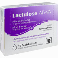 Lactulose Aiwa Pflaumenaroma 10 G/15 Ml Lösung Zum Einnehmen  10  x  15 ml - ab 5,57 €