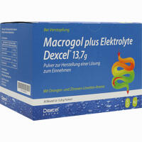 Macrogol Plus Elektrolyte Dexcel 13. 7 G Ple 50 Stück - ab 2,65 €