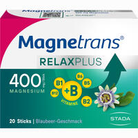 Magnetrans Relax+ 400 Mg Granulat Sticks Blaubeere 20 Stück - ab 6,44 €