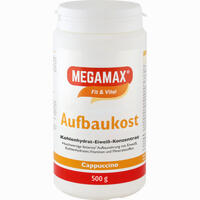 Megamax Aufbaukost Cappuccino 500 g - ab 1,95 €