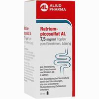 Natriumpicosulfat Al 7. 5 Mg/Ml Tropf. Z. Ein. Lösung 50 ml - ab 3,88 €