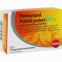 Pantoprazol Puren Protect 20mg Tabletten 7 Stück - ab 1,40 €