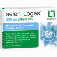 Selen- Loges 200 Ug Pflanzlich 60 Stück - ab 15,02 €