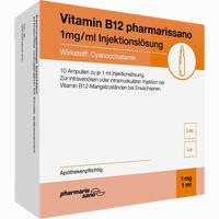 Vitamin B12 Pharmarissano 1mg/Ml Injektionslösung 100 x 1 ml - ab 4,78 €