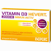 Vitamin D3 Hevert 2000 Ie Immun Aktiv 30 Stück - ab 10,20 €