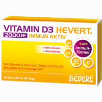 Vitamin D3 Hevert 2000 Ie Immun Aktiv 30 Stück - ab 10,20 €