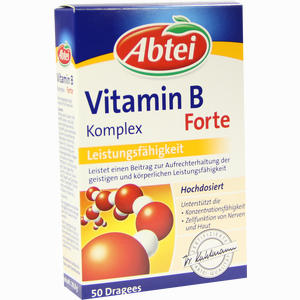 Abtei Vitamin B Komplex Forte Tabletten » Informationen Und Inhaltsstoffe